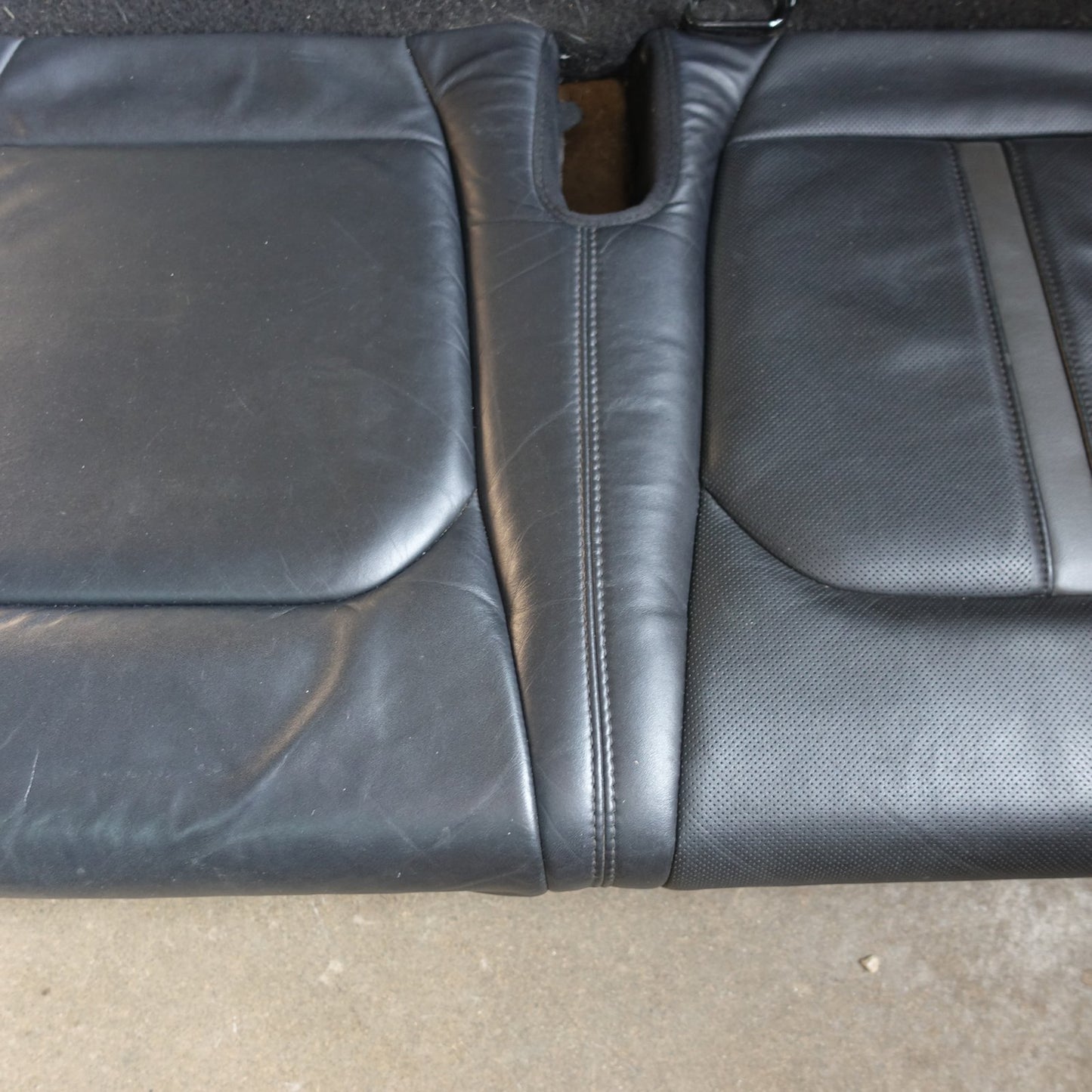 2015 2016 17 Ford F150 Platinum Right Rear Lower Seat Cushion Pad Cover Leather