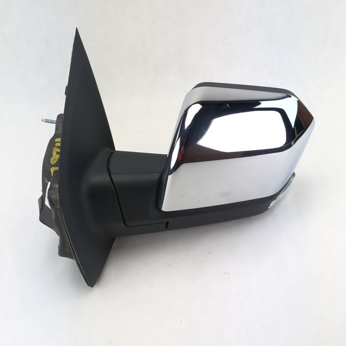 2016 2017 Ford F150 Driver Left Power Folding Chrome Cap Blind Spot Mirror