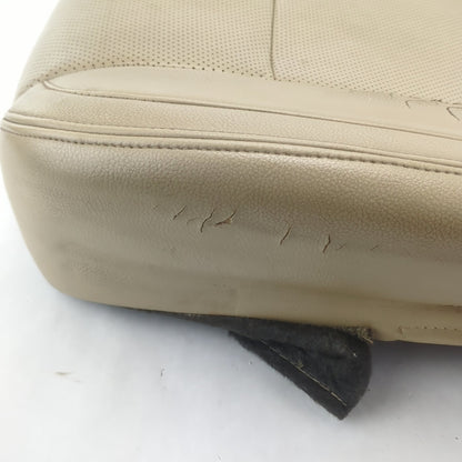Damage 2015 2016 Ford F150 Left Driver Seat Bottom Cushion Leather Tan Vented