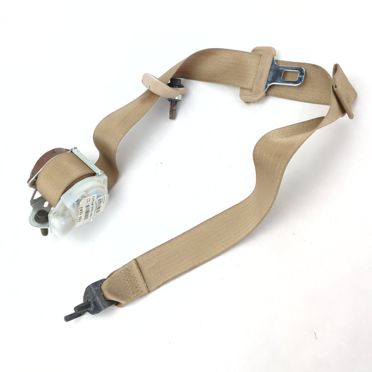 2015 2016 2017 Ford F150 Right Rear Seat Belt Tan