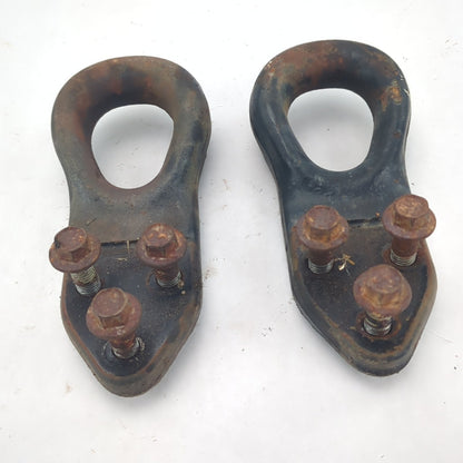 1999 2000 2001 2002 2003 2004 Ford F250 F350 Tow Hook Hooks Left Right Front Set