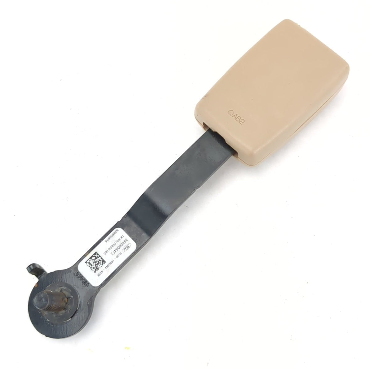 2015 2016 2017 Ford F150 Rear Right Seat Belt Buckle Latch Receiver Tan