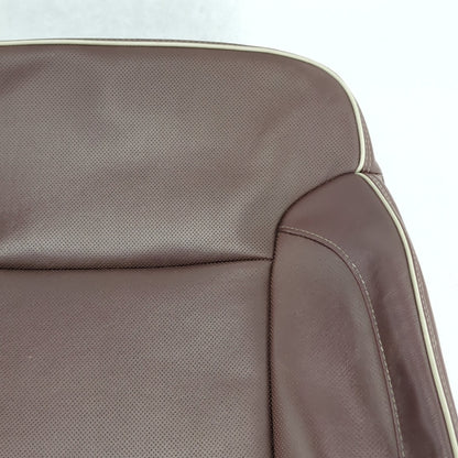2014 2015 Silverado 1500 High Country Driver Left Seat Upper Cushion Cover Brown