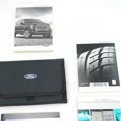 2016 Ford F150 Owner's Manual Book Set Pouch