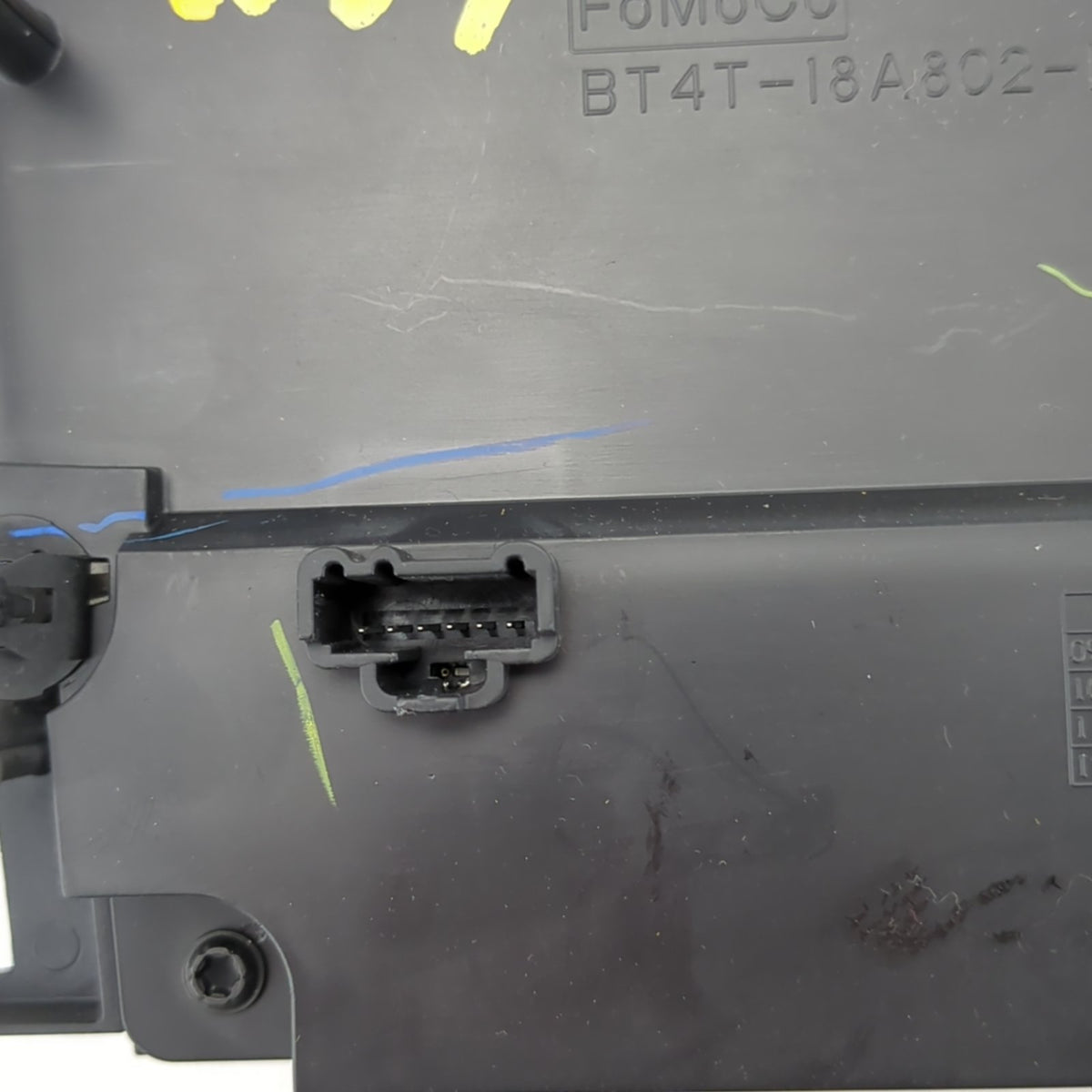 Damage 2012 Ford Edge Climate Control Radio Bezel Center Dash Panel Brown