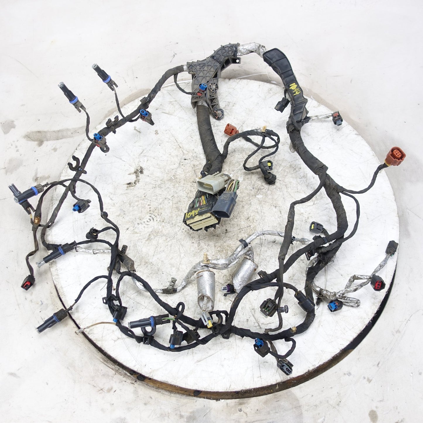 Damage 2013 2014 Ford F250 F350 6.7L Diesel Engine Wire Harness Loom