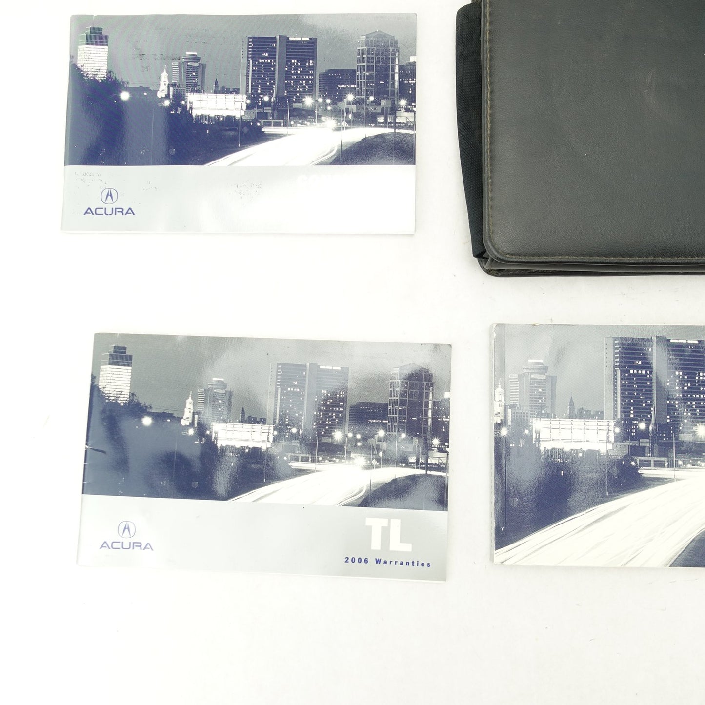 2006 Acura TL Owner's Manual Guide Book Pouch Set