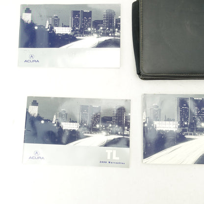 2006 Acura TL Owner's Manual Guide Book Pouch Set