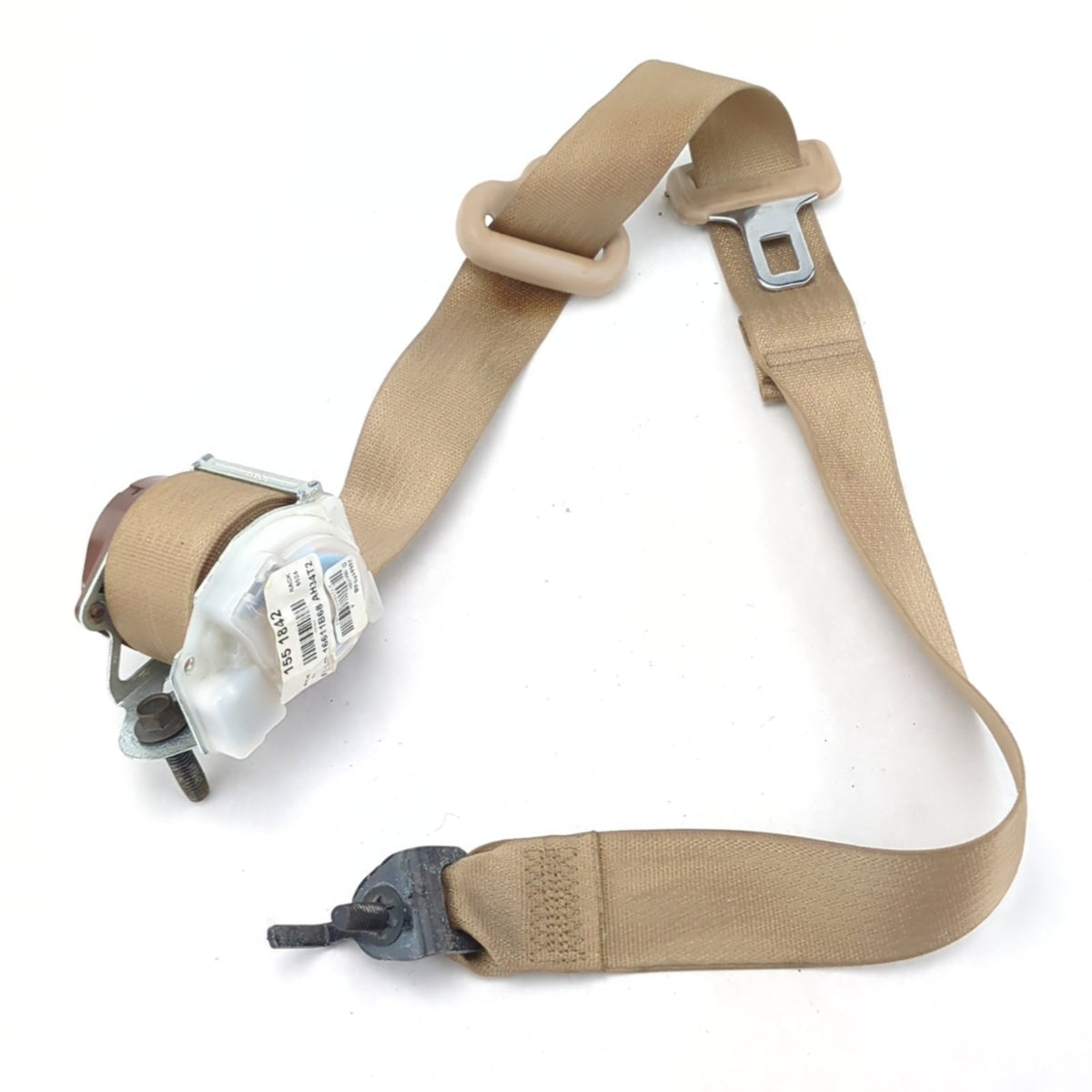 2015 2016 2017 Ford F150 Right Rear Seat Belt Tan