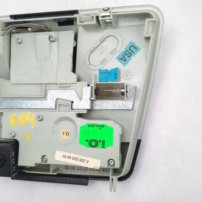 2000 Mercedes-Benz C280 Overhead Console Dome Light Sunroof Switch
