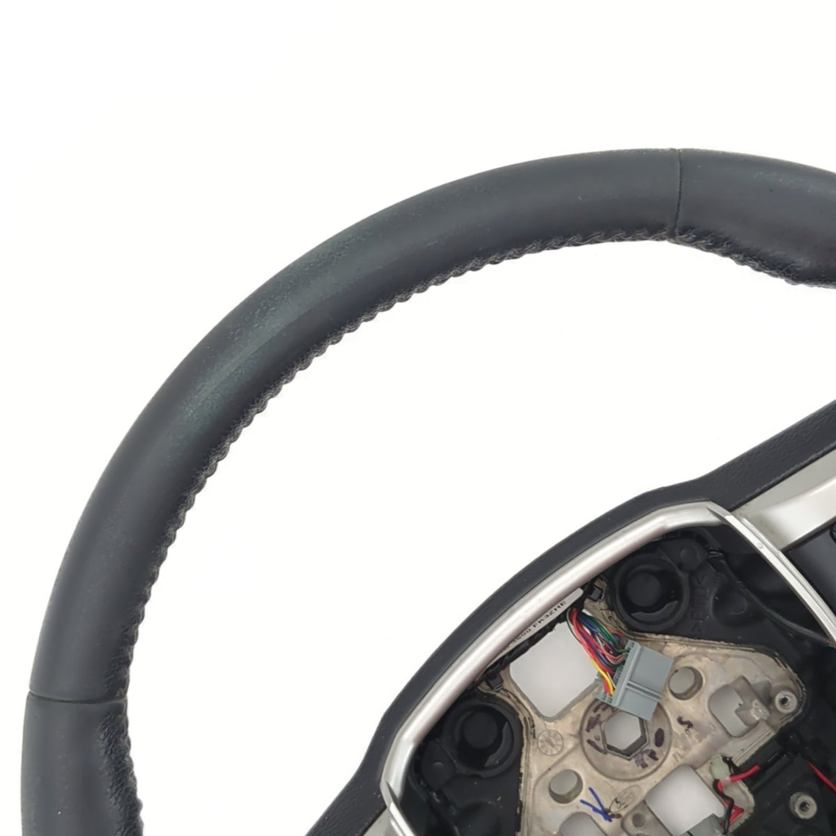 2015 2016 2017 Ford F150 Steering Wheel Assembly Heated Leather Black