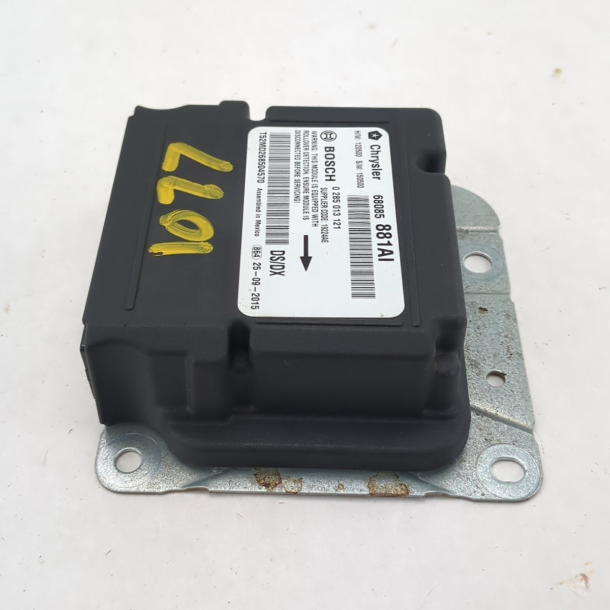 2013 2014 2015 2016 2017 2018 Ram 1500 Crew Cab Airbag SRS Control Module