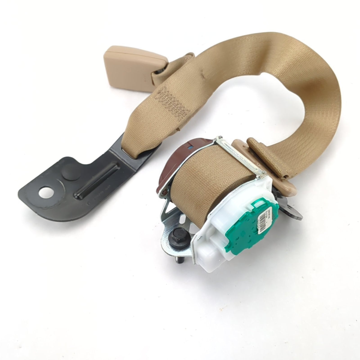 2015 2016 2017 Ford F150 Crew Cab Center Rear Seat Belt Tan