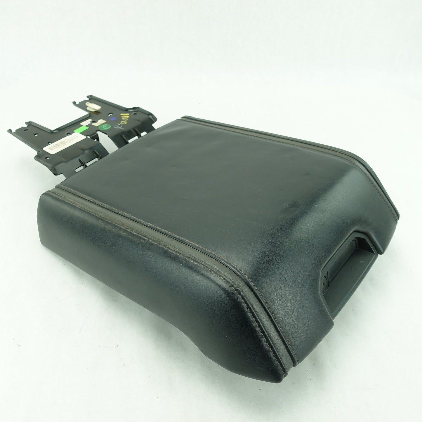 2015 2016 2017 Ford F150 Center Console Lid Armrest Cover Black Leather Platinum