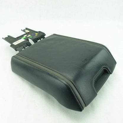 2015 2016 2017 Ford F150 Center Console Lid Armrest Cover Black Leather Platinum