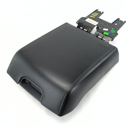 2015 2016 2017 Ford F150 Center Console Lid Armrest Cover Black Leather