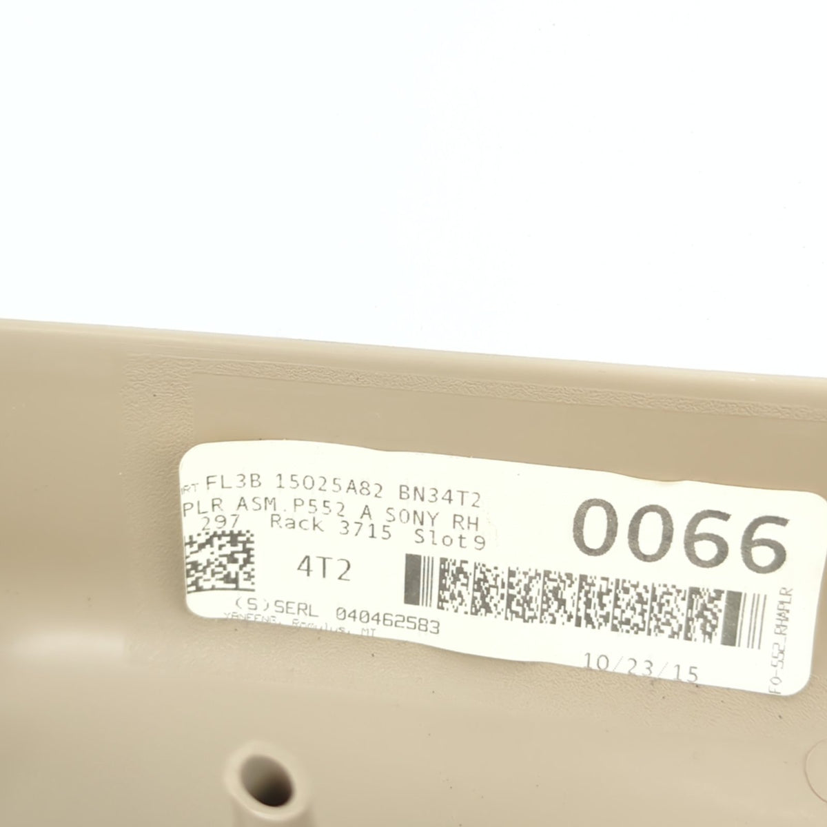 2015 2016 2017 2018 2019 2020 Ford F150 A Pillar Trim Set Left Right Tan