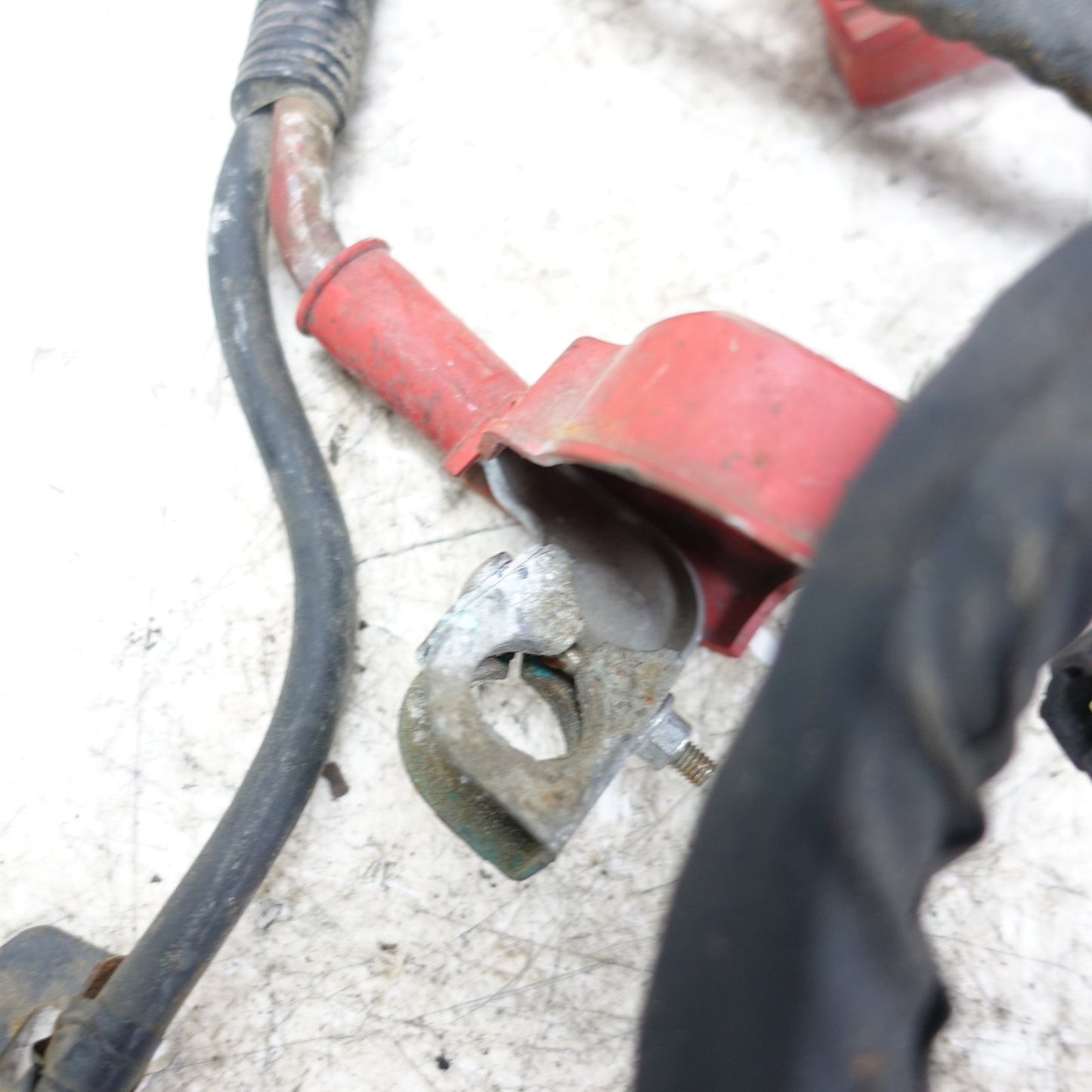Damage 12 2013 2014 2015 16 Ford F250 F350 6.7L Positive Negative Battery Cable