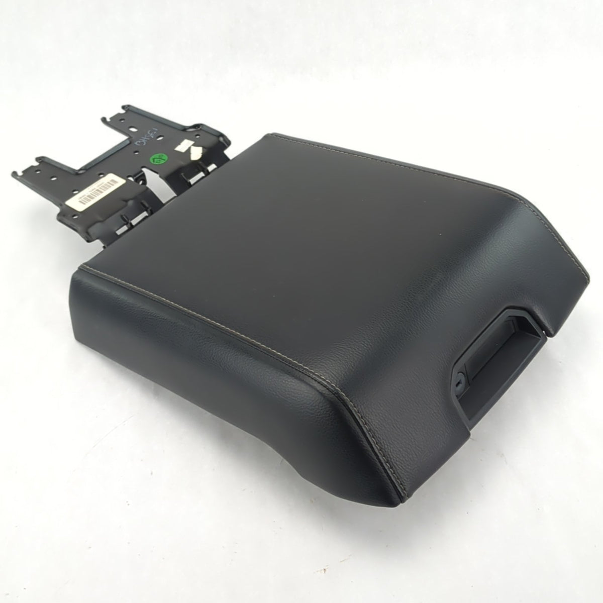 2015 2016 2017 Ford F150 Center Console Lid Armrest Cover Black Leather