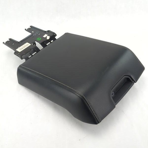 2015 2016 2017 Ford F150 Center Console Lid Armrest Cover Black Leather