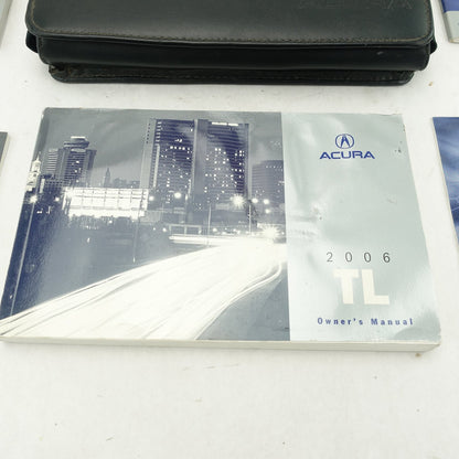 2006 Acura TL Owner's Manual Guide Book Pouch Set