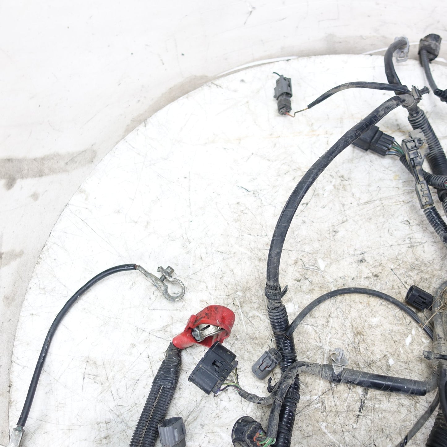 2011 2012 2013 Mazda 6 2.5L Battery Positive Negative Cable Wiring Harness