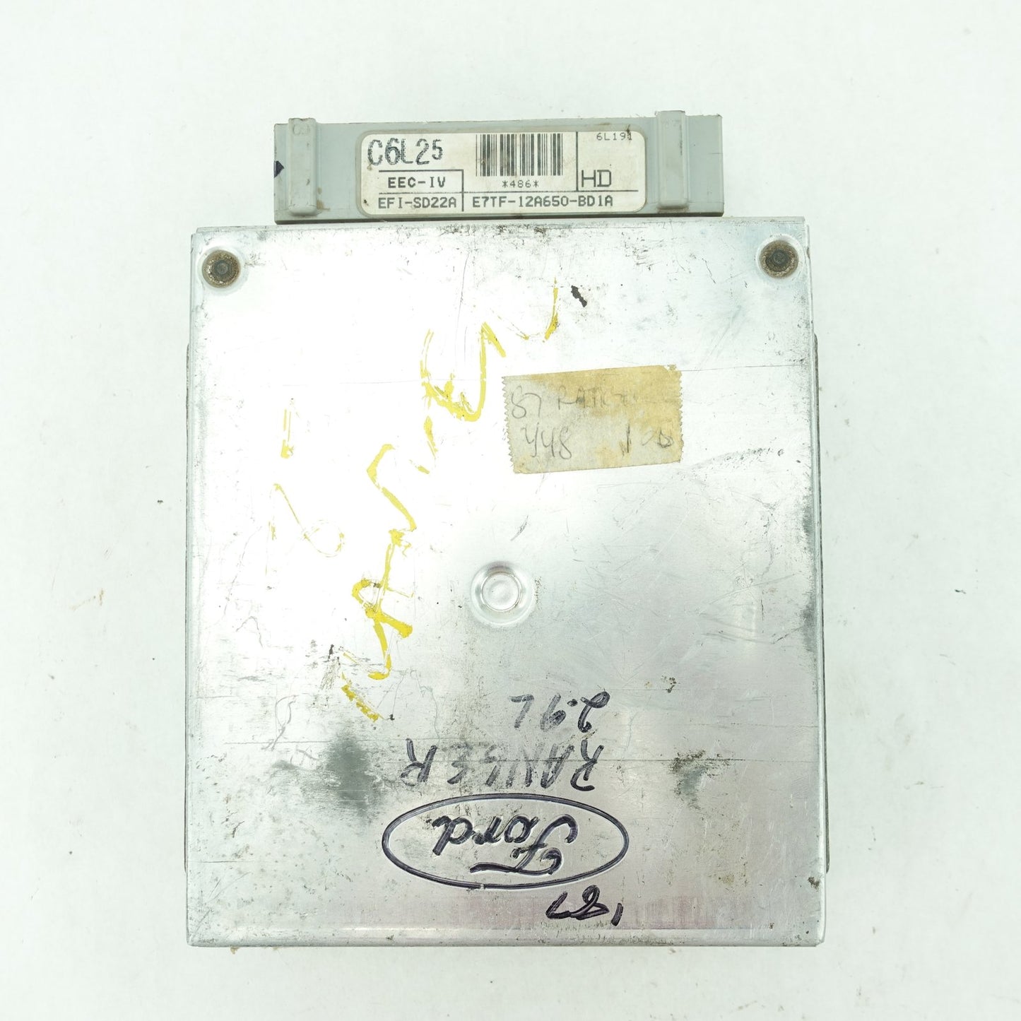 1987 Ford Ranger 2.9L Control Module ECM ECU Computer 4x2 Manual Transmission