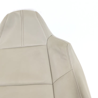 2008 2009 2010 Ford F250 F350 Right Passenger Seat Upper Cover Skin Leather Gray