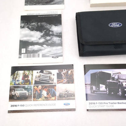 2016 Ford F150 Owner's Manual Book Set Pouch