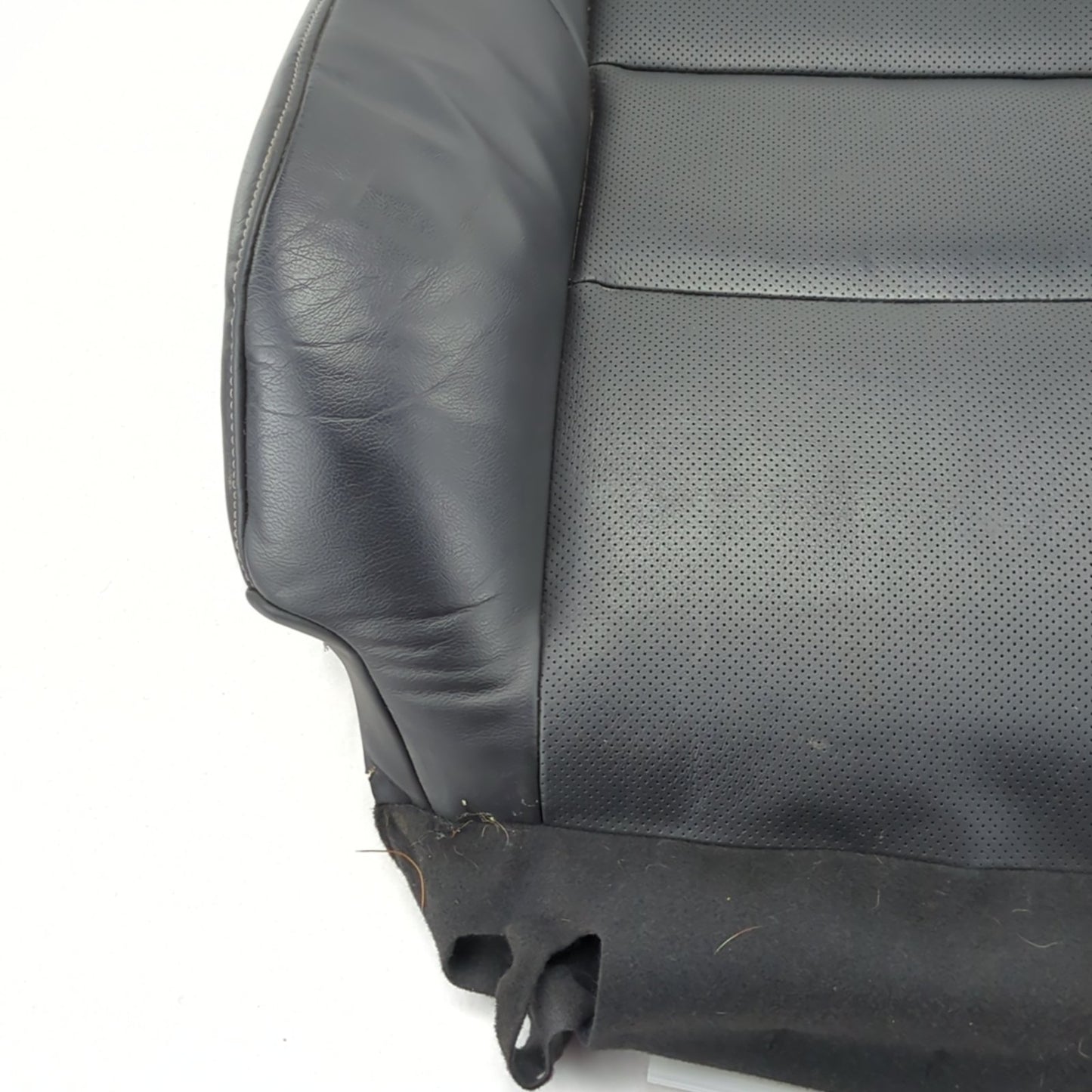 2012 2013 2014 Acura TSX Upper Seat Cushion Back Black Leather Passenger Right