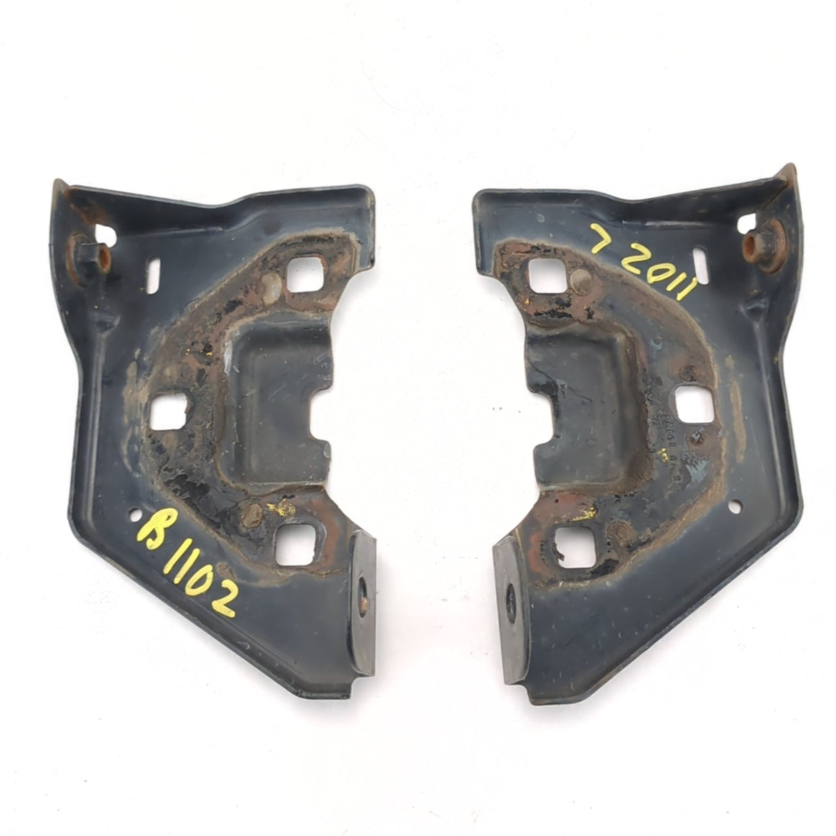 2015 Silverado Sierra 1500 Front Bumper Impact Bar Bracket Set LH RH