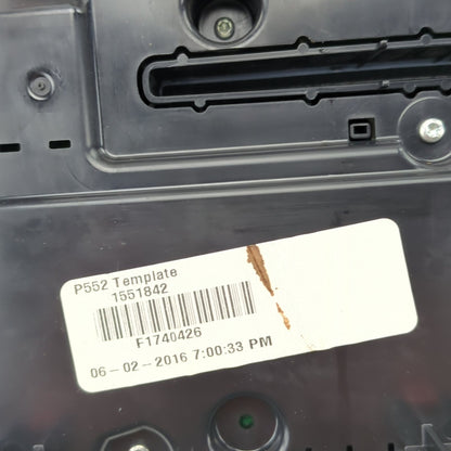 Damage 2016 Ford F150 Radio Stereo Head Climate Heat Ac Control Panel
