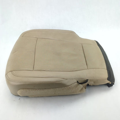 2015 2016 Ford F150 Passenger Seat Bottom Cushion Leather Tan Vented