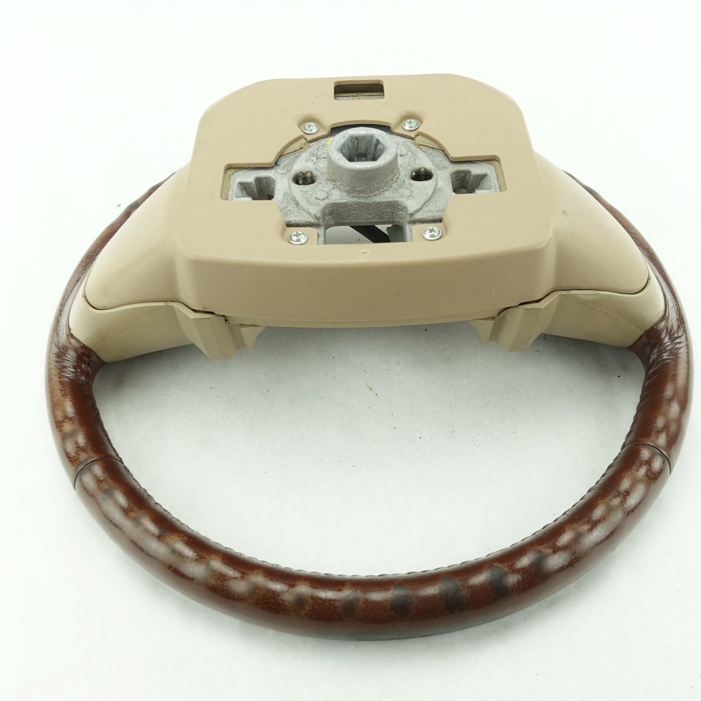 2014 2015 2016 Ford F250 F350 Super Duty Steering Wheel King Ranch Brown Leather