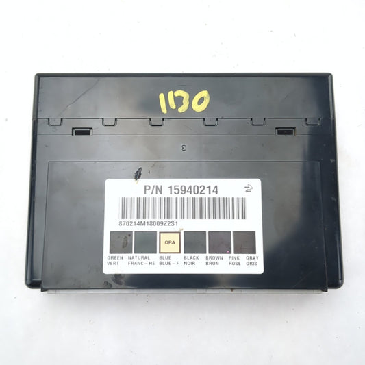 2007 2008 2009 2010 2011 2012 2013 GMC Sierra Silverado Body Control Module BCM