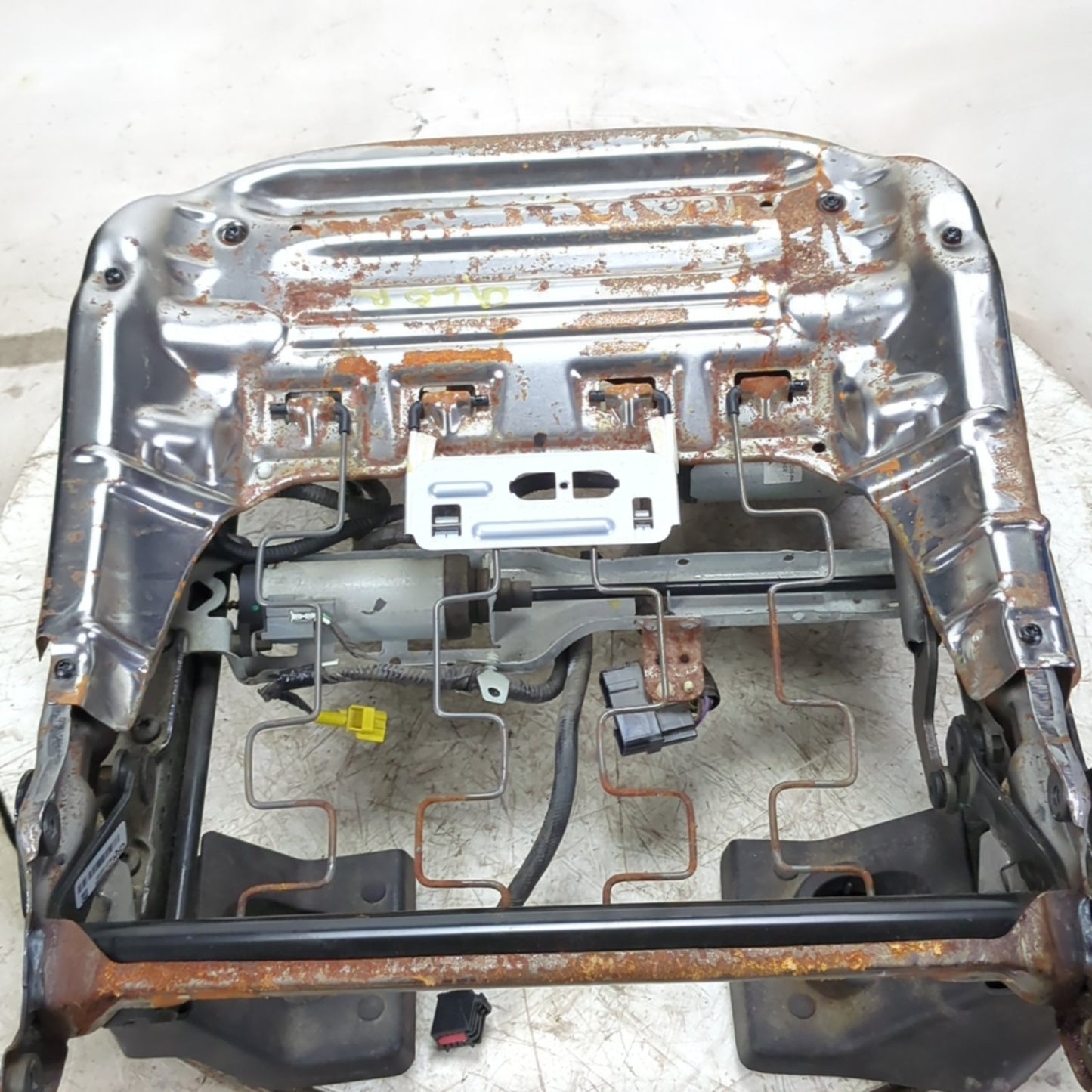 2016 Ford F250 F350 Passenger Right Seat Base Track 10 Way Power Heated Cooled