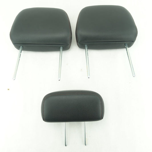 2011 2012 2013 2014 Ford Edge Rear Headrest Head Rests Black Set of 3