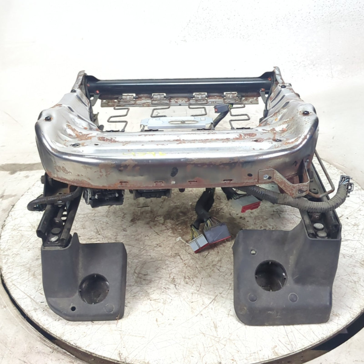 2013 2015 Ford F250 F350 Driver Left Seat Base Track 10 Way Power Heated Cooled
