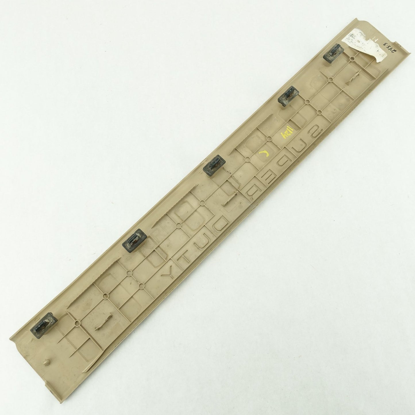 12 2013 2014 2015 2016 Ford F250 F350 Front Right Door Sill Scuff Plate Trim Tan