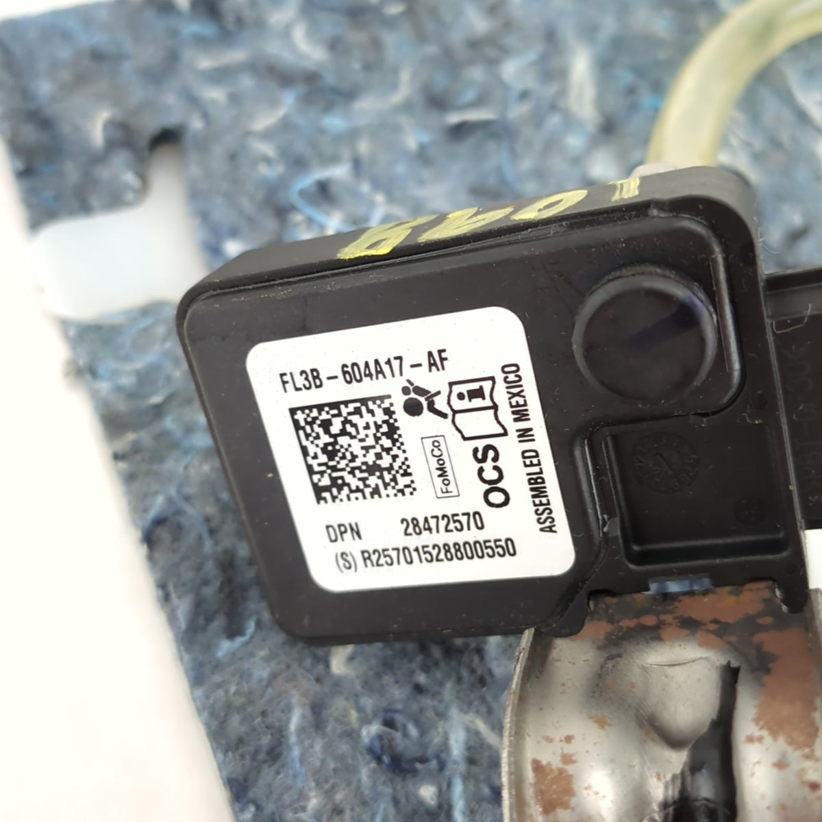2015 2016 2017 Ford F150 Passenger Right Front Seat Occupant Sensor Pad Module