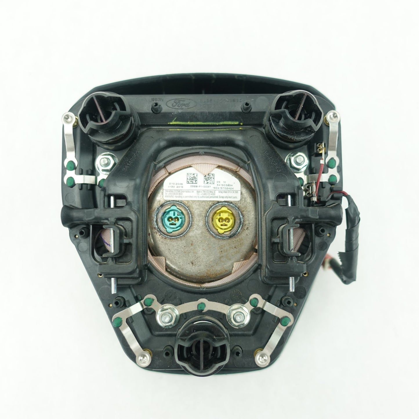 2015 2016 2017 2018 2019 20 Ford F150 Steering Wheel Driver Airbag Air Bag Black