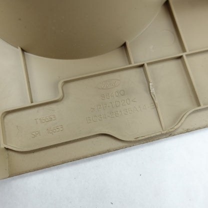 2011 2012 2013 2014 2015 2016 Ford F250 F350 Center Console Rear Cup Holder Tan