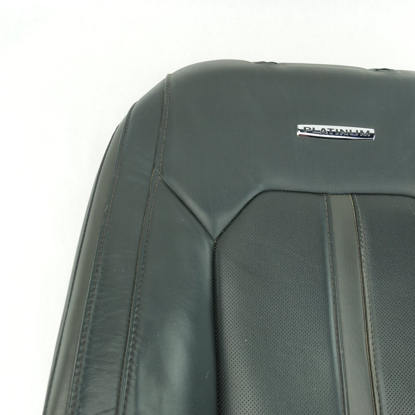 2015 2016 2017 Ford F150 Platinum Passenger Upper Seat Cushion Cover Leather