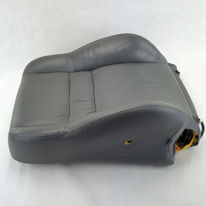 2003 2004 Honda Accord Left Driver Side Seat Upper Back Cushion Leather Gray