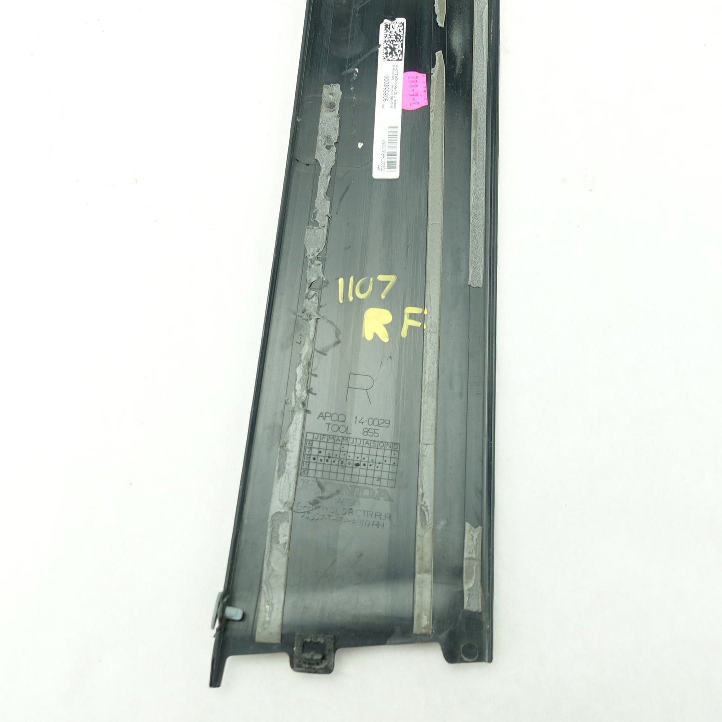 2022 2023 2024 2025 Honda Odyssey Right Rear Door Front Edge Molding Trim Pillar