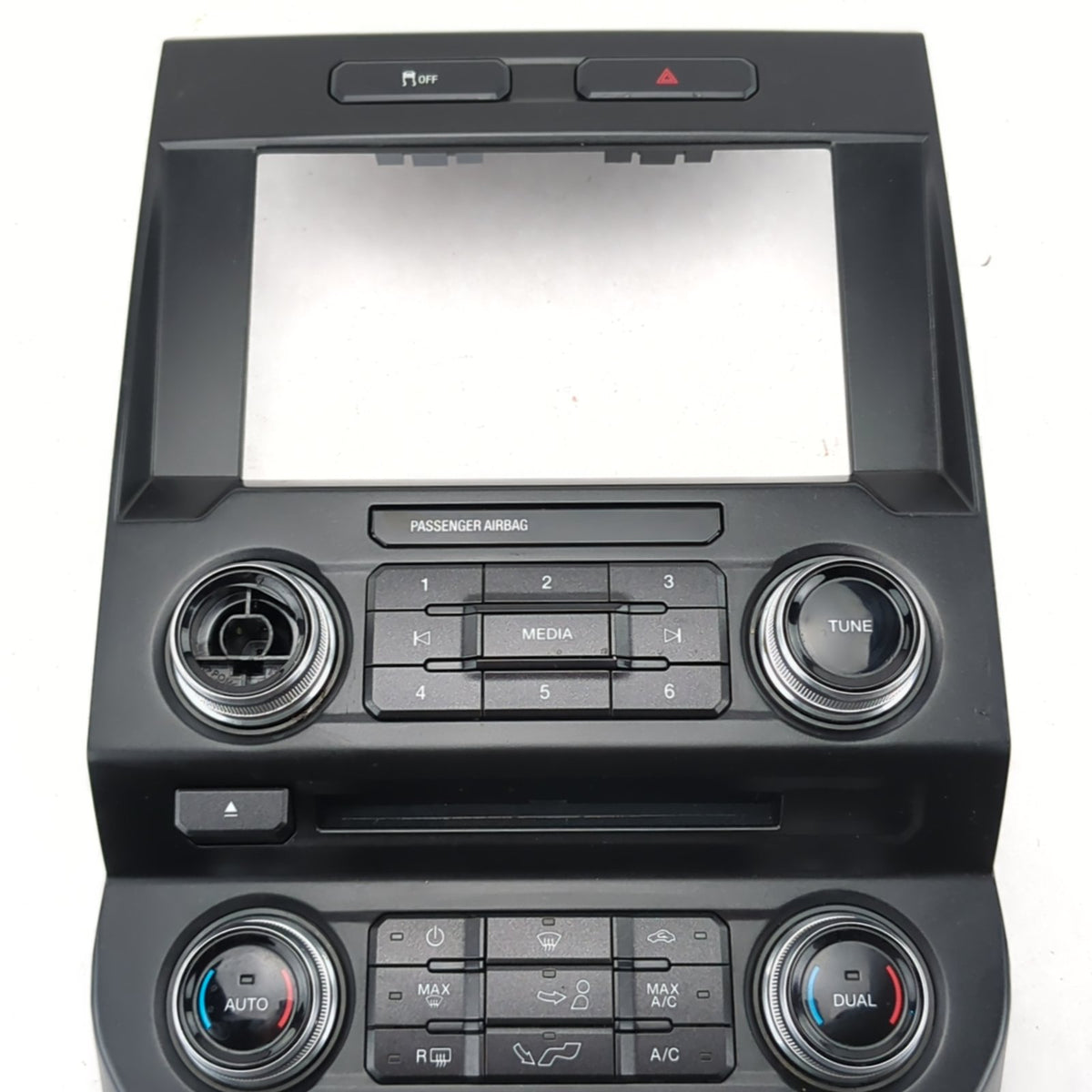 Damage 2016 Ford F150 Radio Stereo Head Climate Heat Ac Control Panel