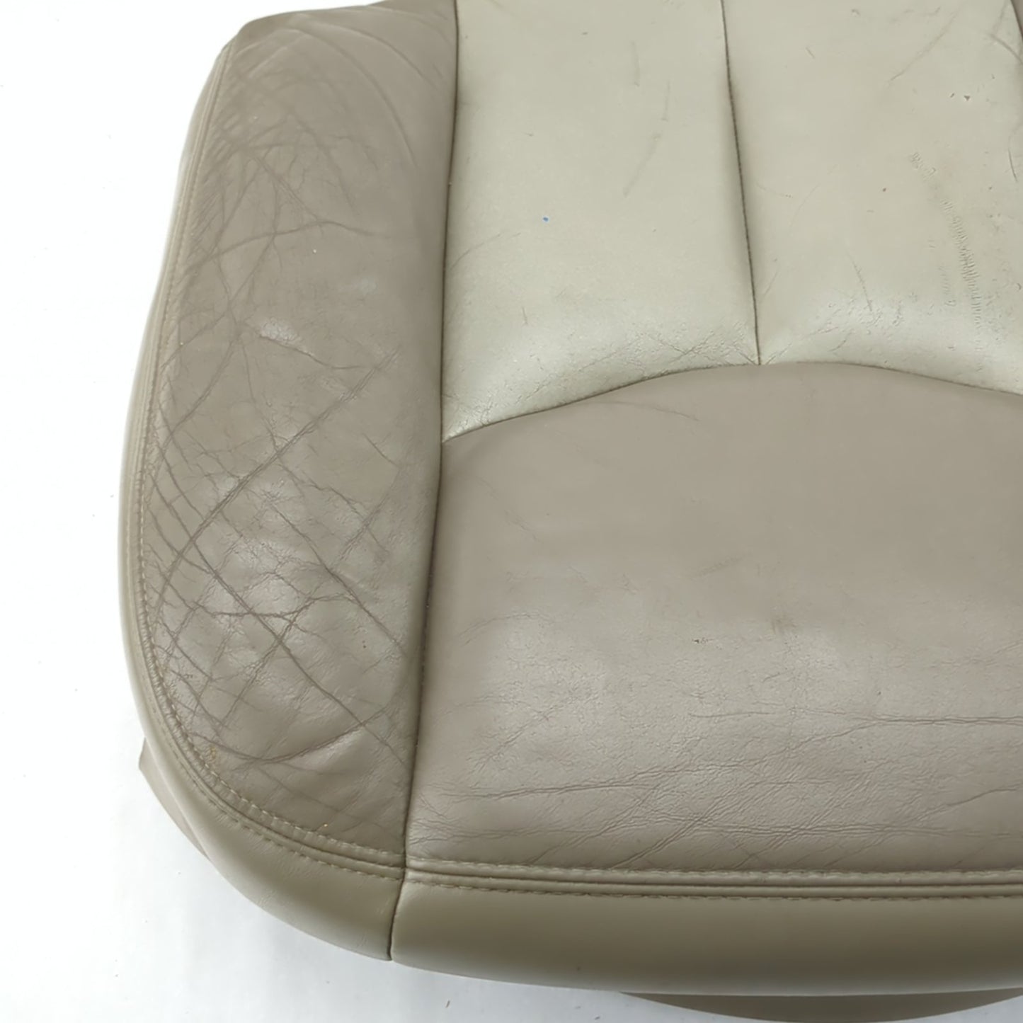 2005 2006 GMC Yukon Passenger Right Seat Bottom Lower Cushion Cover Leather Tan