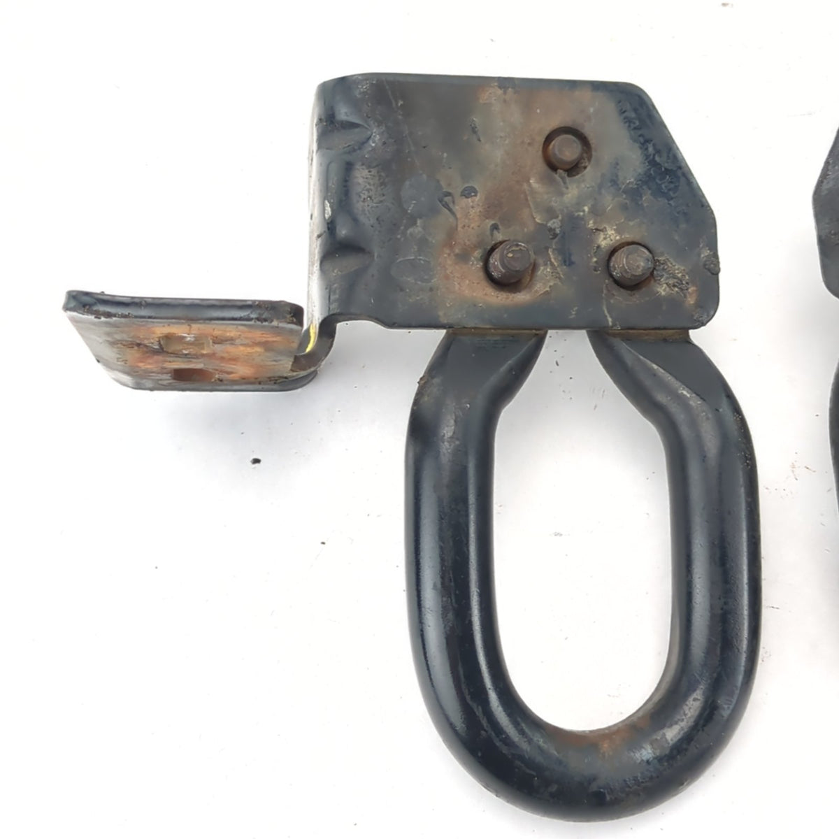 2011 2012 2013 14 Ford F250 F350 Front Left Right Pair Set Tow Hook Hooks Black