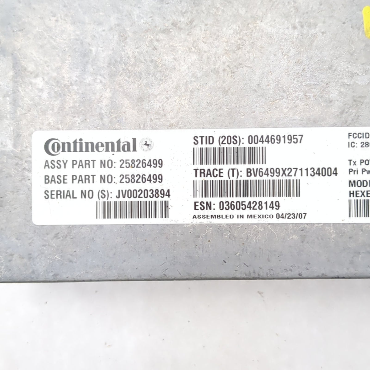 2007 2008 GMC Sierra Silverado OnStar Communication Module