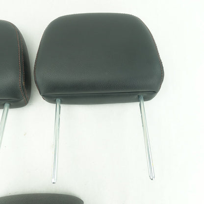 2011 2012 2013 2014 Ford Edge Rear Headrest Head Rests Black Set of 3